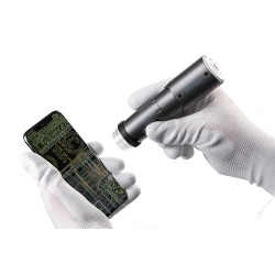 Microscop Wireless si USB cu Distanta mare de lucru, Filtru reglabil de polarizare si control flexibil al iluminarii
